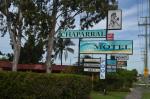 Sign as seen from road